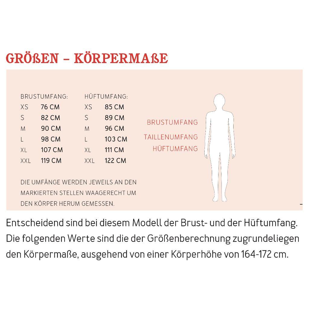 Papierschnittmuster Tunikakleid Frau Ellen XS-XXL